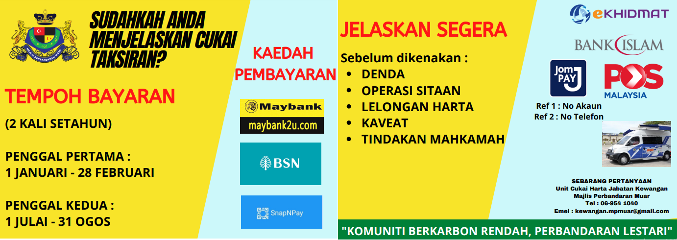 Poster Cukai