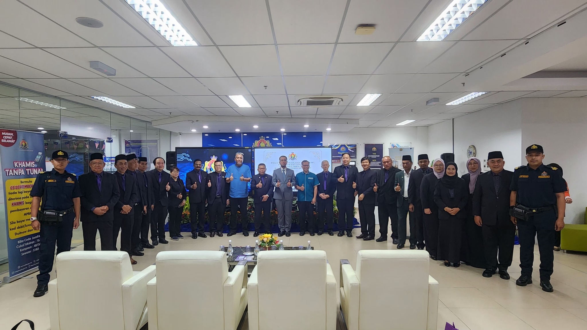 Majlis Perasmian Aplikasi JomParking, Kios Layan Diri dan Kaunter Pandu Lalu Tanpa Tunai