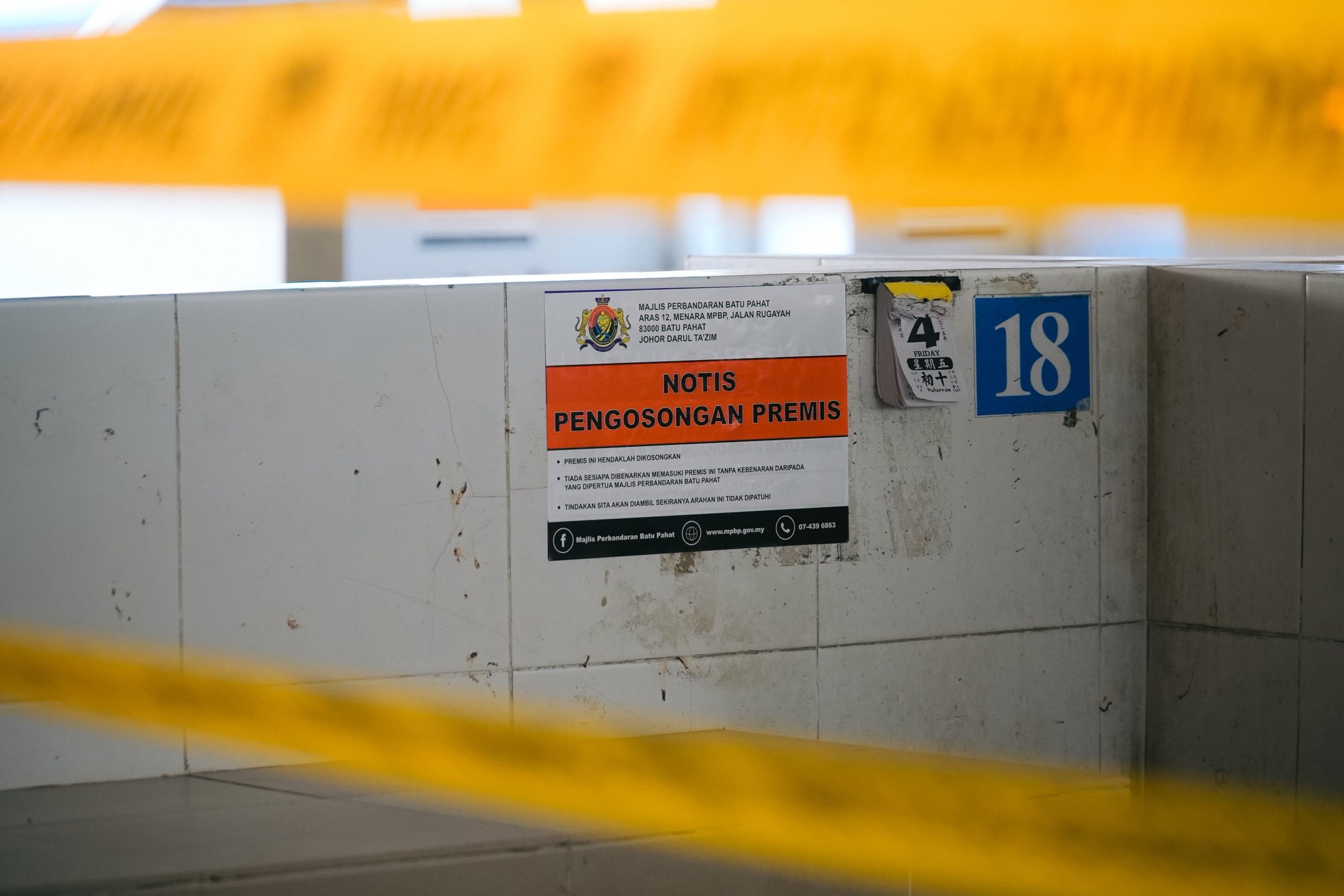 Operasi Penguatkuasaan Bersepadu Di Pasar Awam Batu Pahat