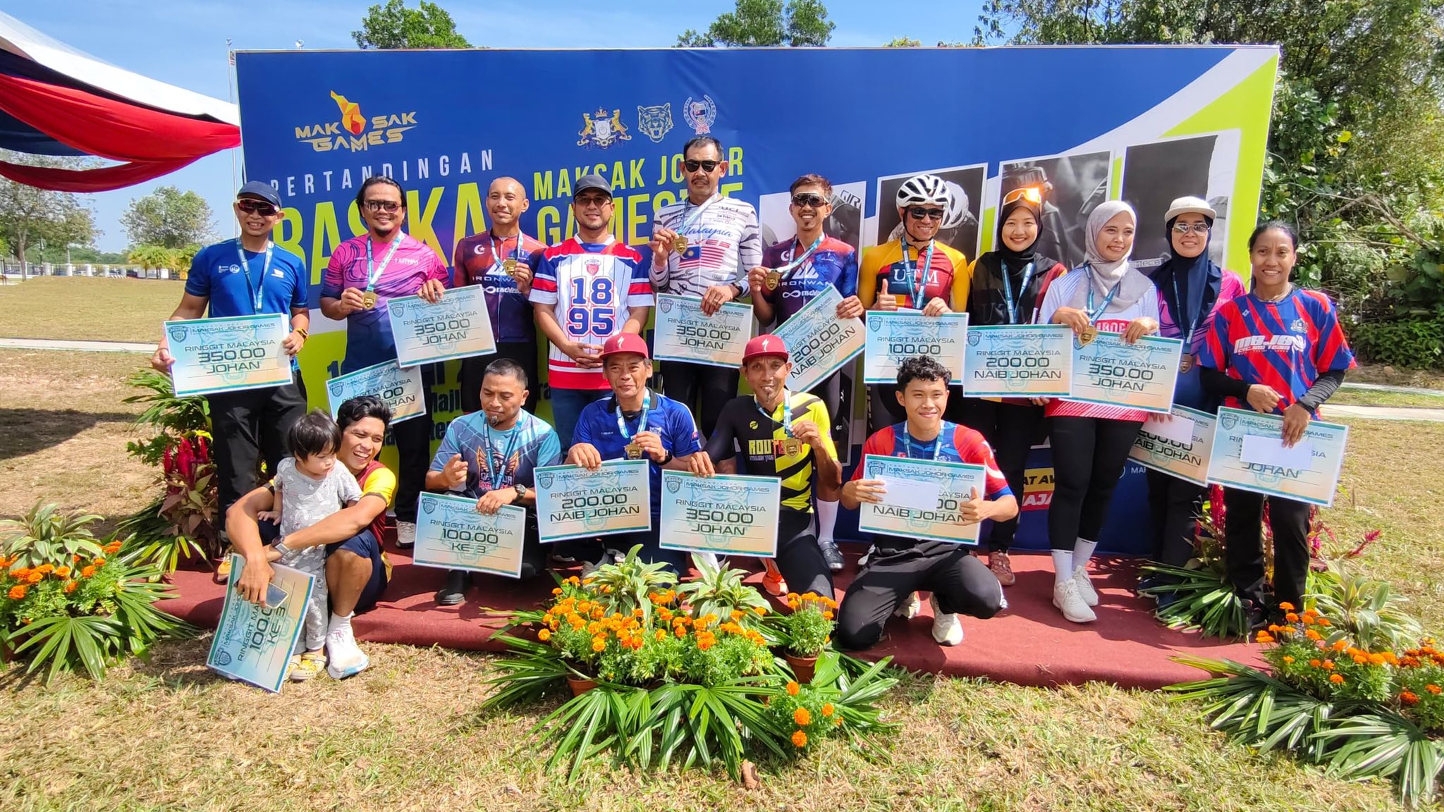 Pertandingan Berbasikal MAKSAK Johor 2025