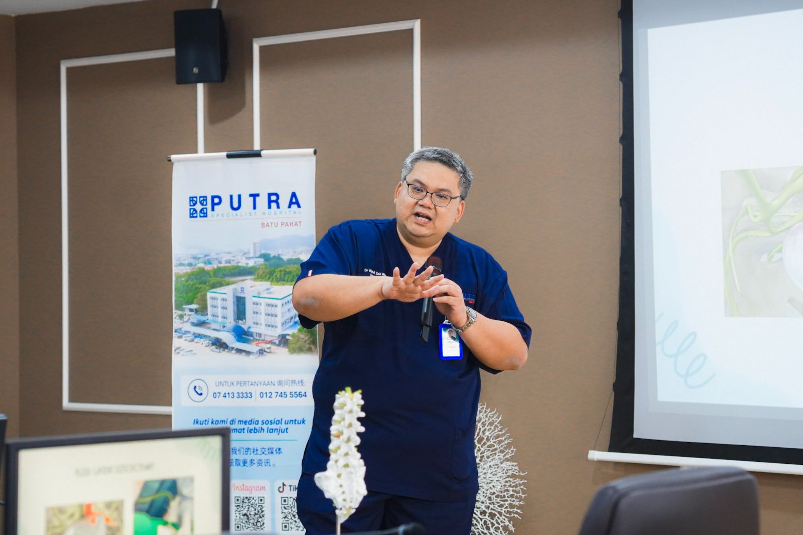 Ceramah dan Program Saringan Kesihatan