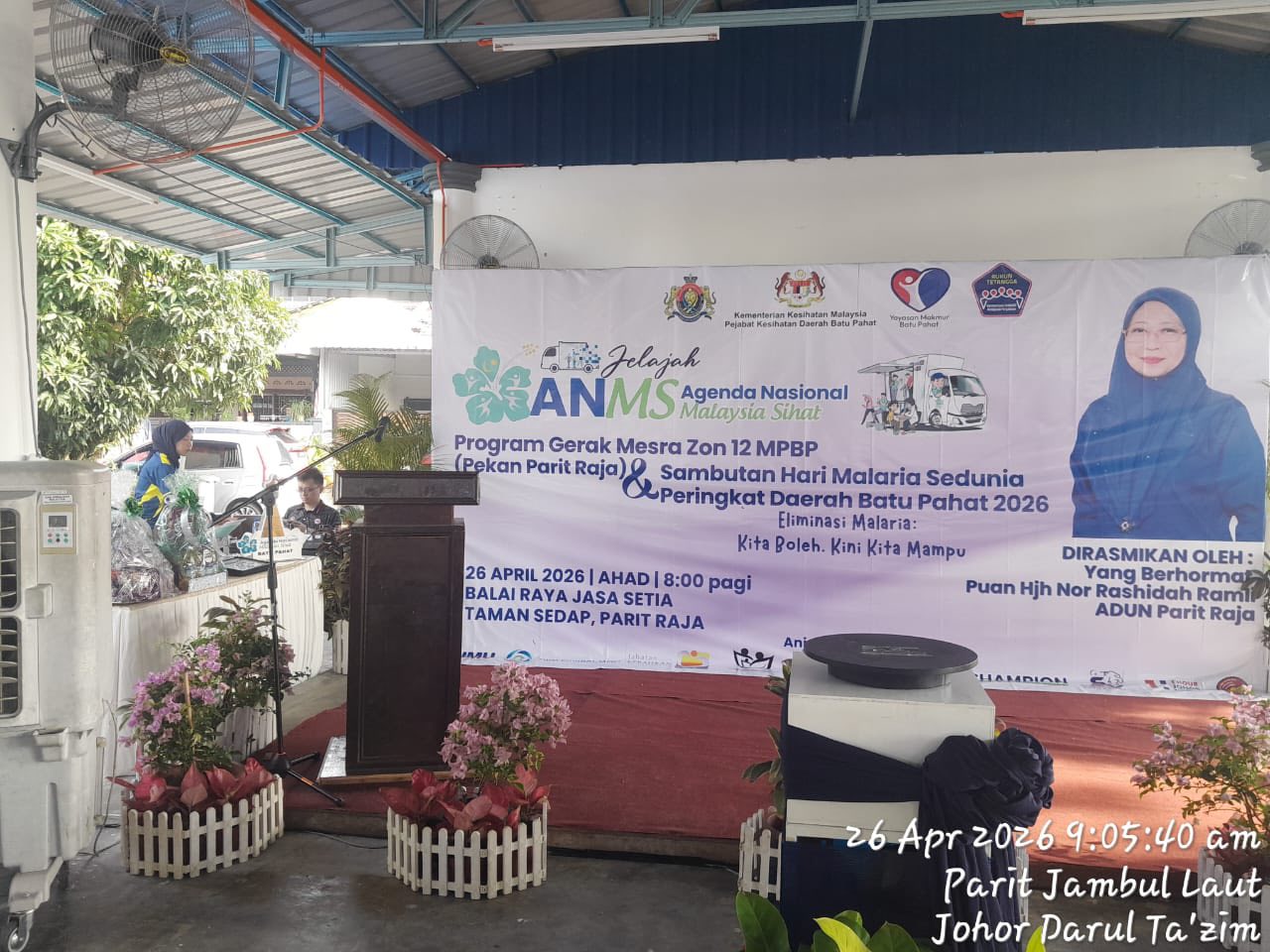 Aktiviti Gerak Mesra Membanteras Denggi Di Taman Sedap Parit Raja