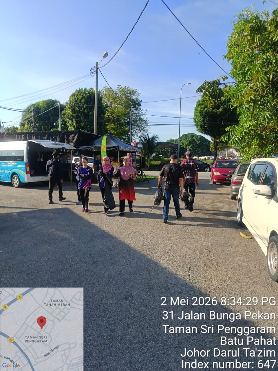 Aktiviti Gotong Royong Membanteras AEDES Di Taman Sri Penggaram