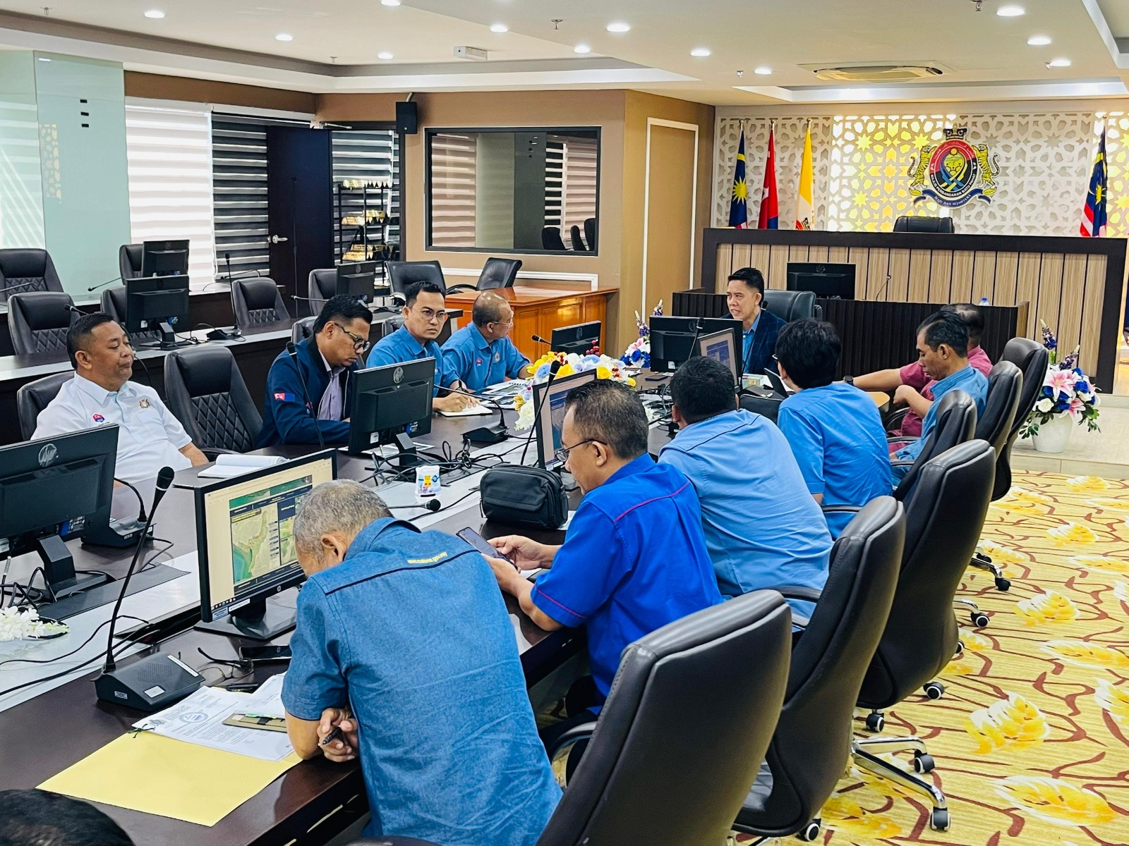 Mesyuarat Jawatankuasa Penyelarasan Penempatan Semula Jeti Nelayan Tanjung Semanik